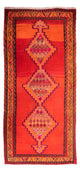 Kilim antiguo Alfombra 380x180cm