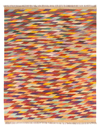Alfombra Kelim - Tendencia - 215 x 166 cm - multicolor
