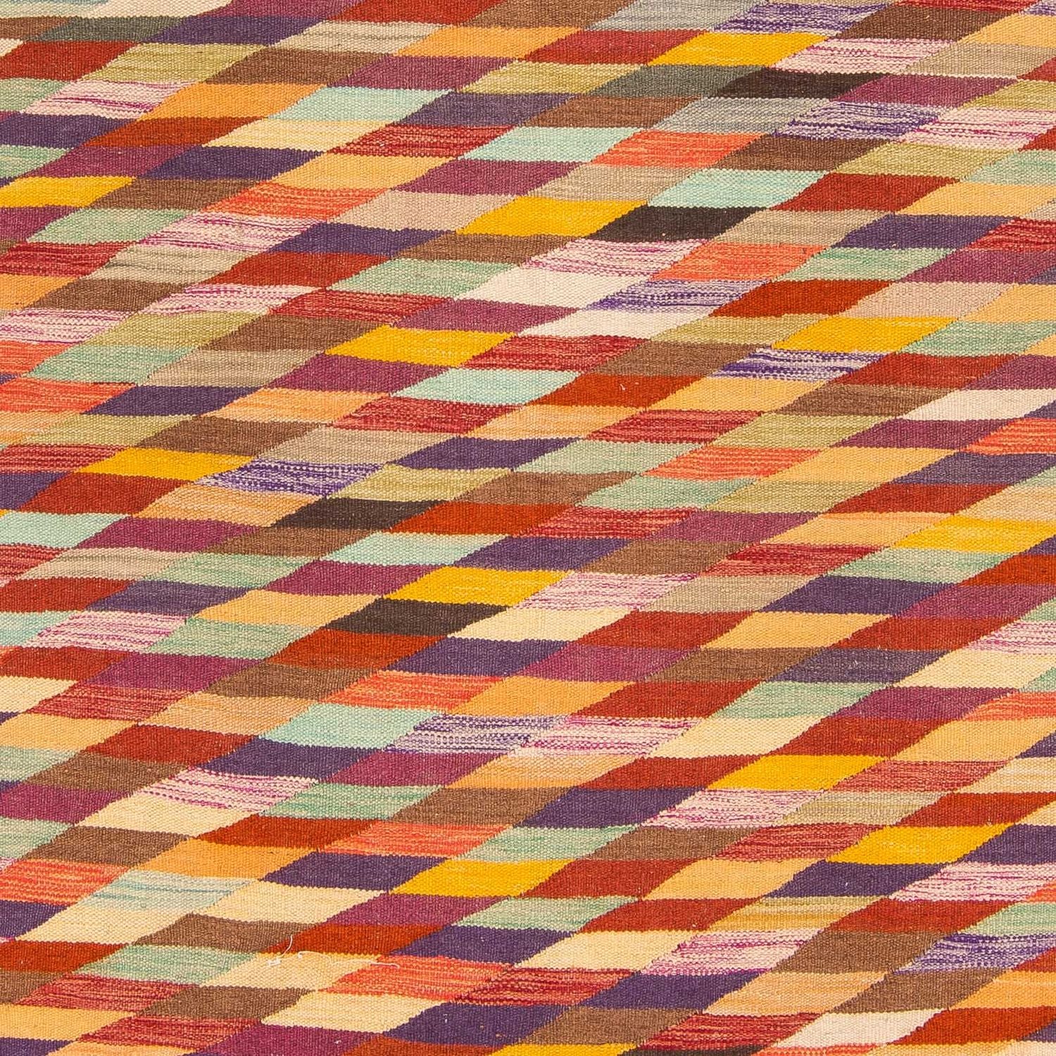 Alfombra Kelim - Tendencia - 215 x 166 cm - multicolor