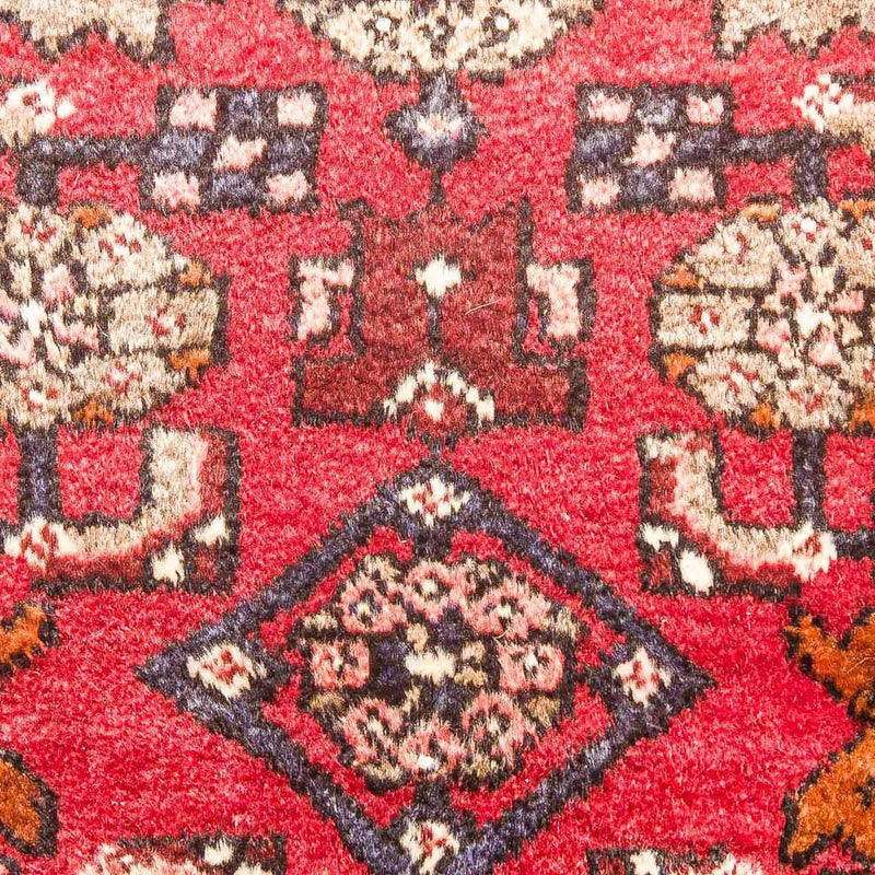 Alfombra de pasillo Alfombra persa - Nómada - 408 x 74 cm - rojo