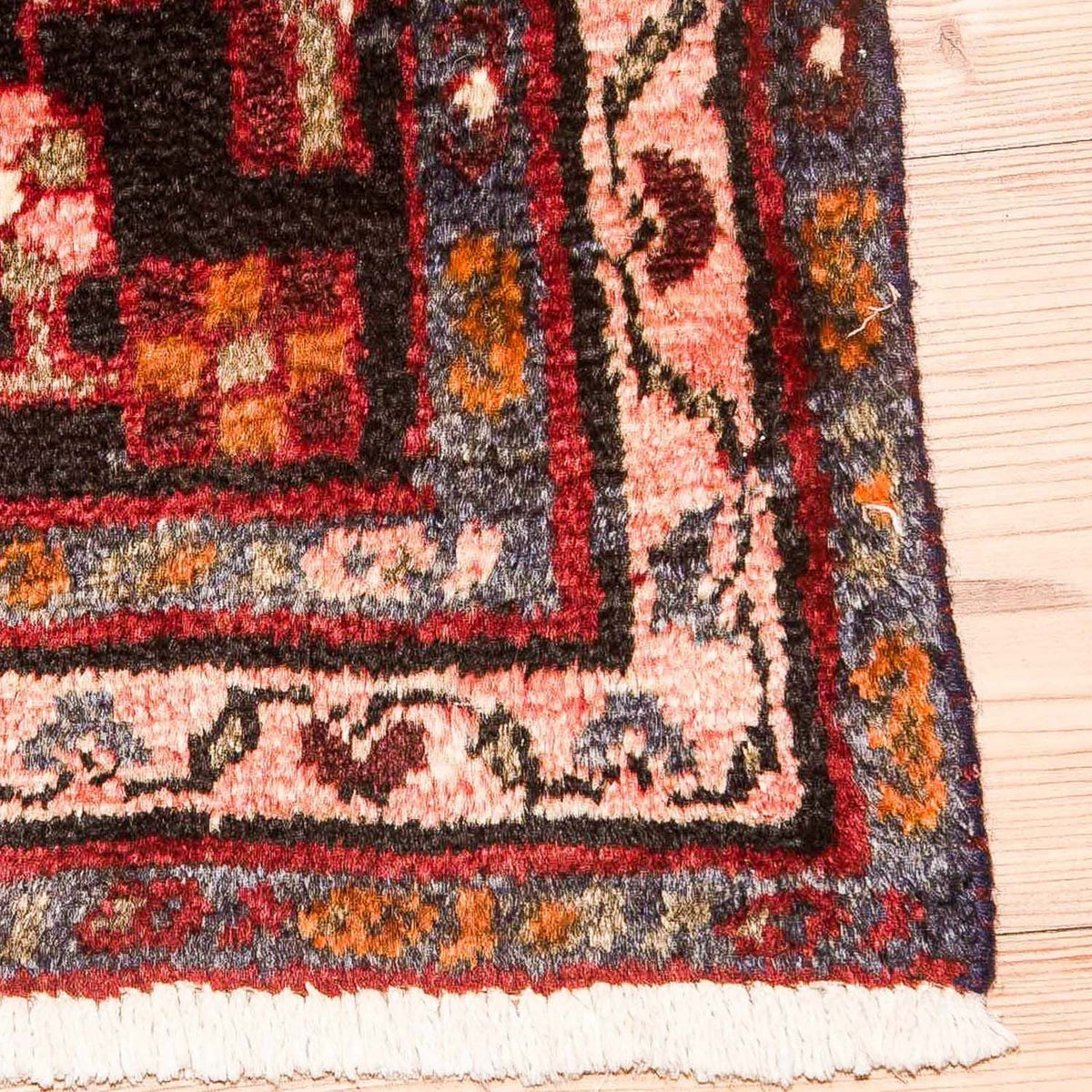 Alfombra de pasillo Alfombra persa - Nómada - 408 x 74 cm - rojo