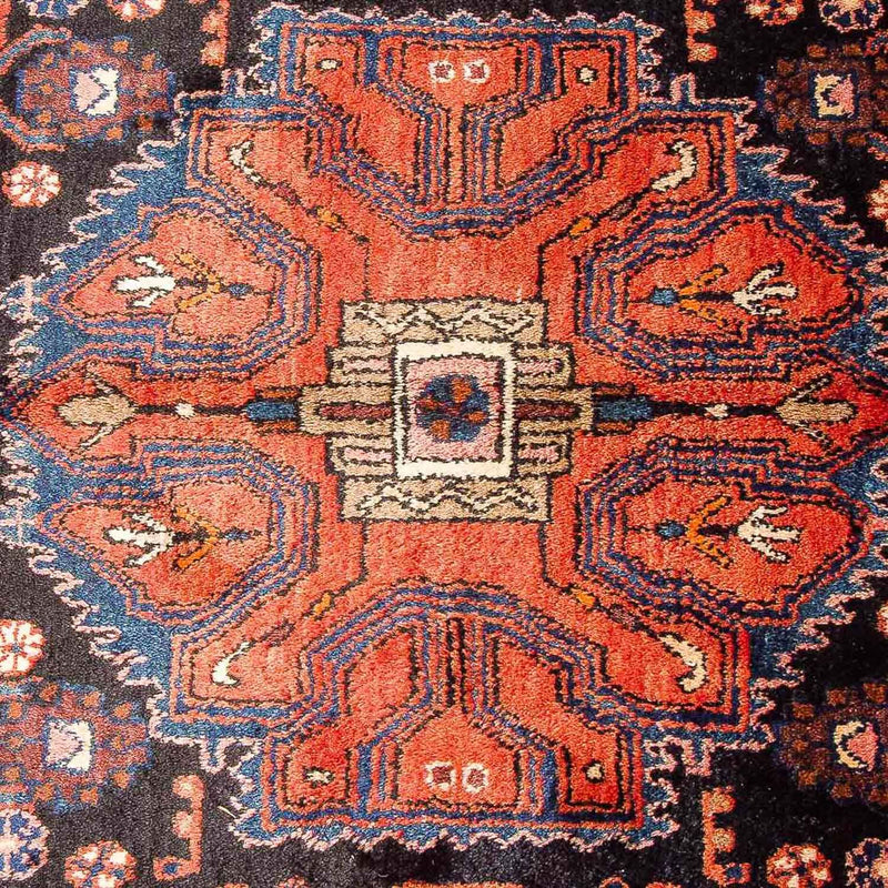Alfombra persa - Nómada - 318 x 157 cm - azul oscuro