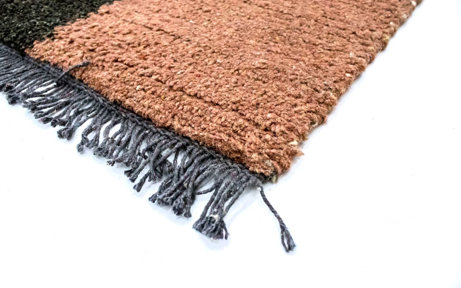 Alfombra de Nepal - 140 x 70 cm - marrón