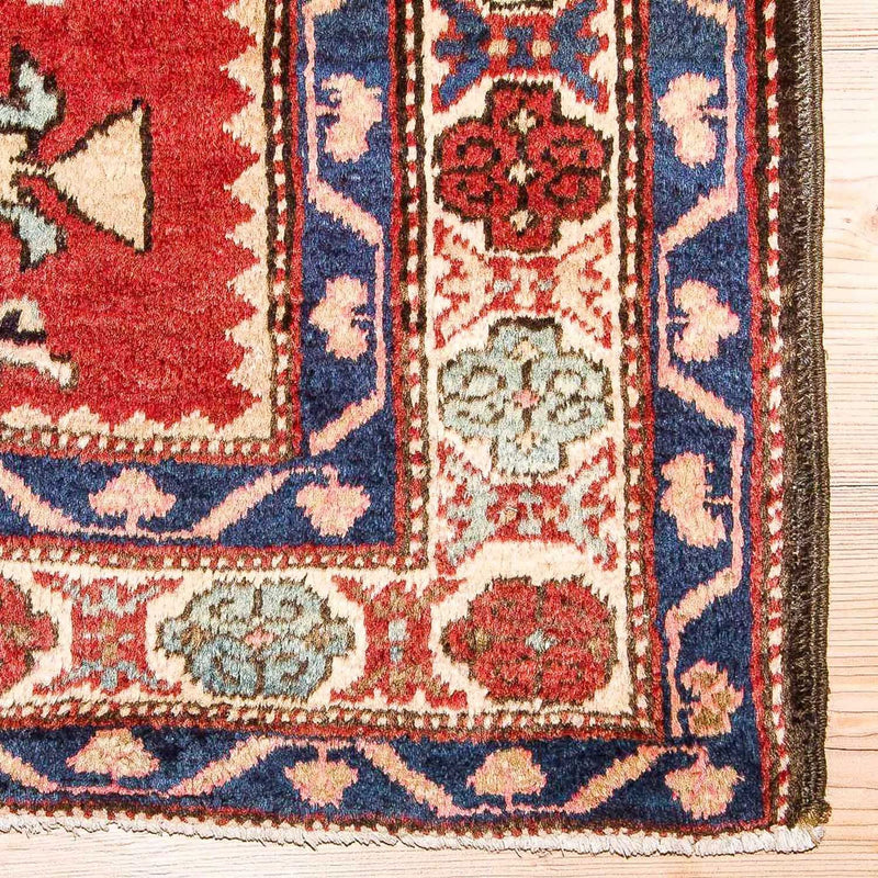 Alfombra de pasillo Alfombra persa - Nómada - 329 x 138 cm - rojo