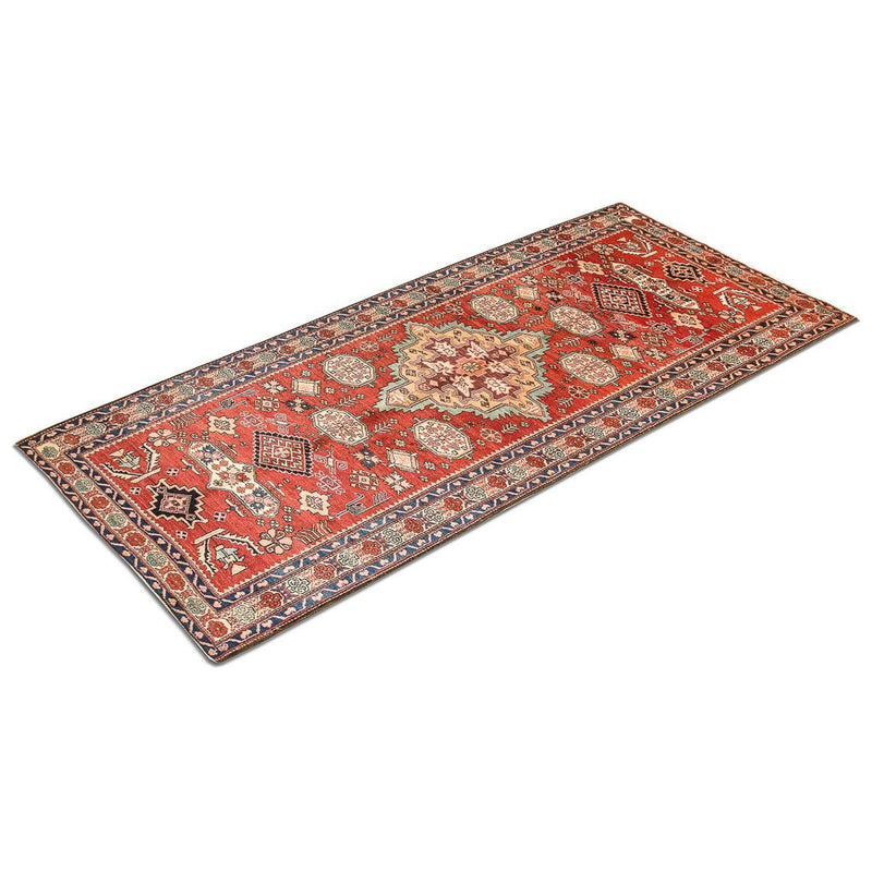 Alfombra de pasillo Alfombra persa - Nómada - 329 x 138 cm - rojo