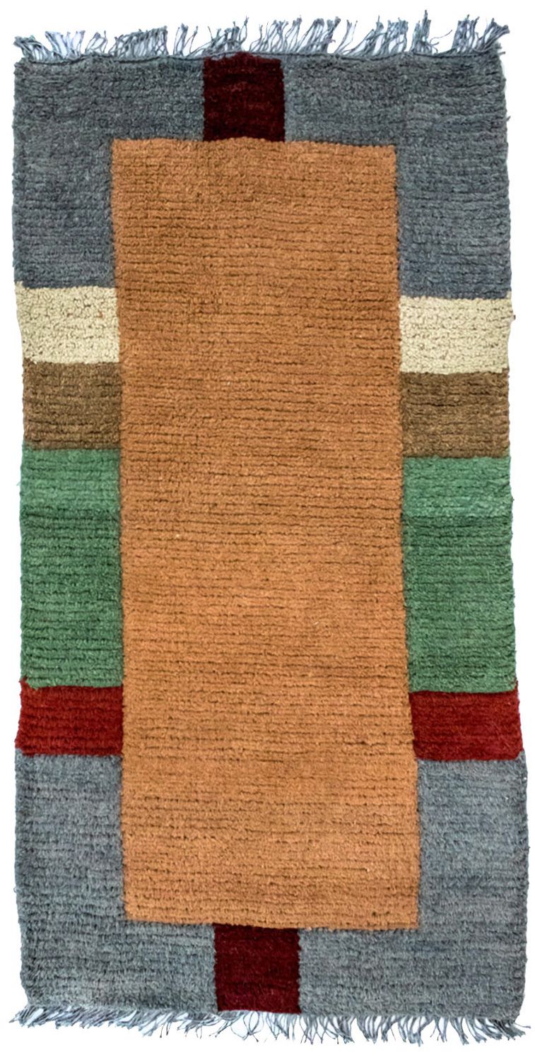 Alfombra de Nepal - 140 x 70 cm - multicolor