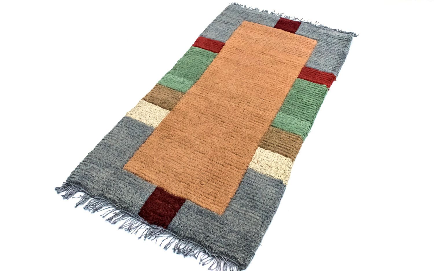 Alfombra de Nepal - 140 x 70 cm - multicolor