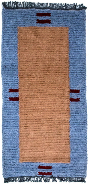 Alfombra de Nepal - 140 x 70 cm - multicolor
