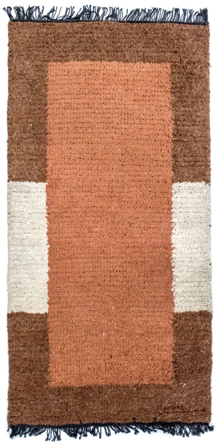Alfombra de Nepal - 140 x 70 cm - marrón