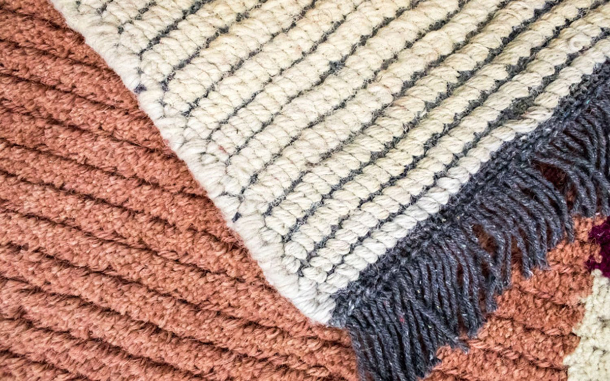 Alfombra de Nepal - 140 x 70 cm - multicolor