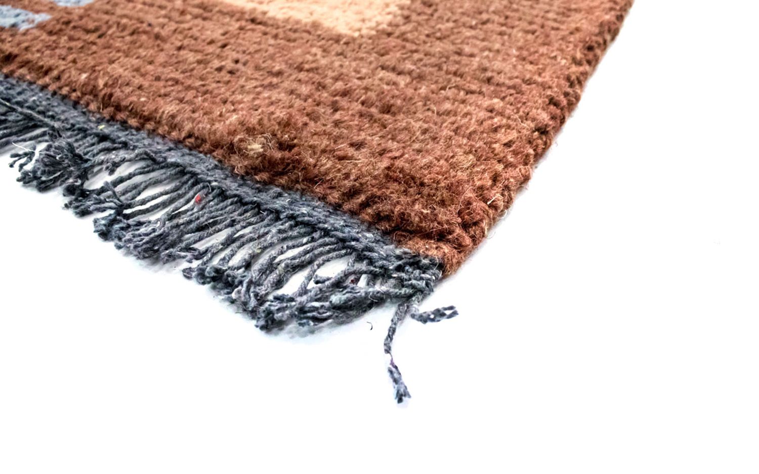 Alfombra de Nepal - 140 x 70 cm - marrón