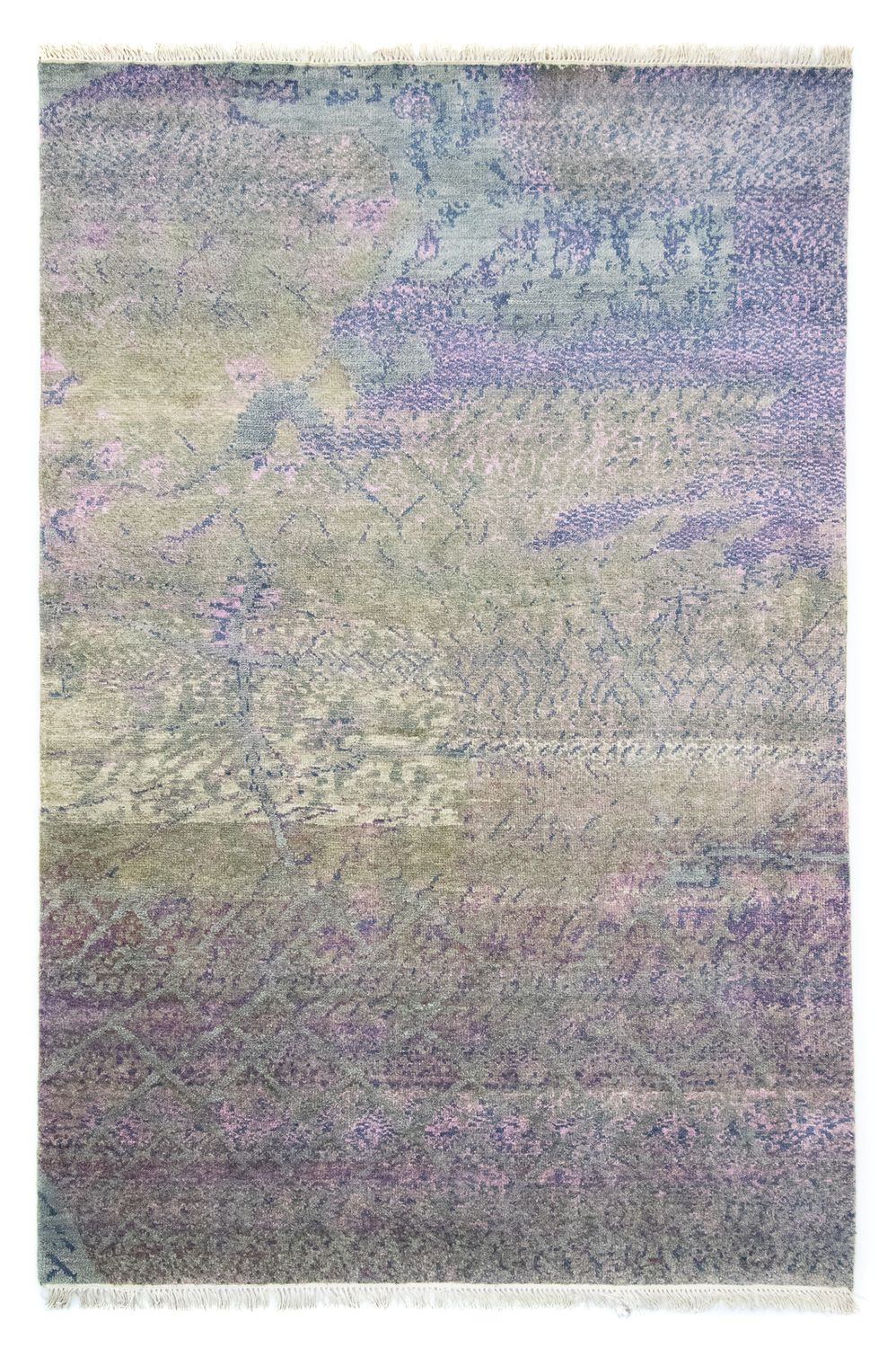 Alfombra de diseño - 246 x 177 cm - multicolor