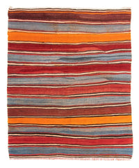 Alfombra Kelim - Antigua - 155 x 135 cm - multicolor