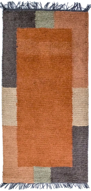 Alfombra de Nepal - 140 x 70 cm - multicolor