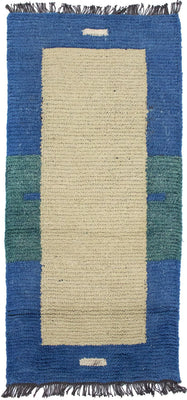 Alfombra de Nepal - 140 x 70 cm - multicolor