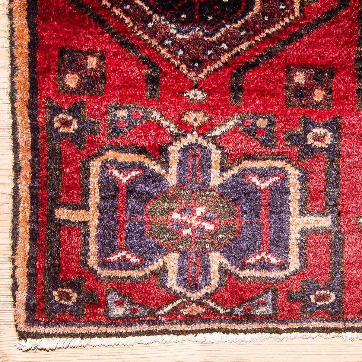 Alfombra persa - Nómada - 302 x 153 cm - azul