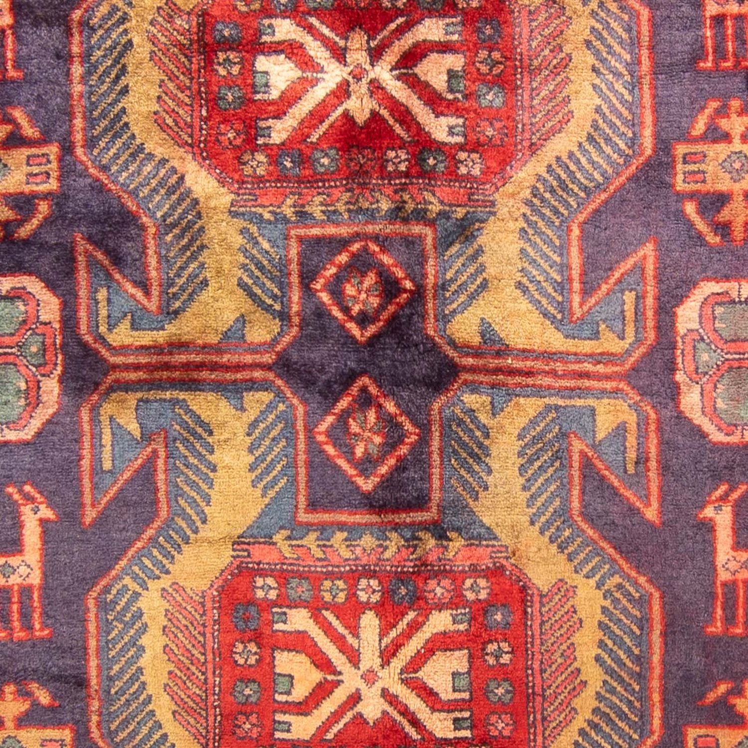 Alfombra de pasillo Alfombra persa - Nómada - 298 x 148 cm - rojo