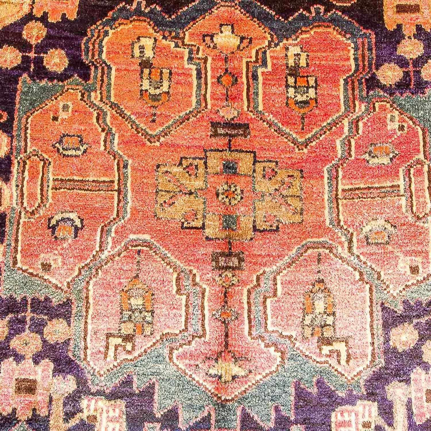 Alfombra persa - Nómada - 306 x 158 cm - azul oscuro