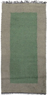 Alfombra de Nepal - 140 x 70 cm - verde
