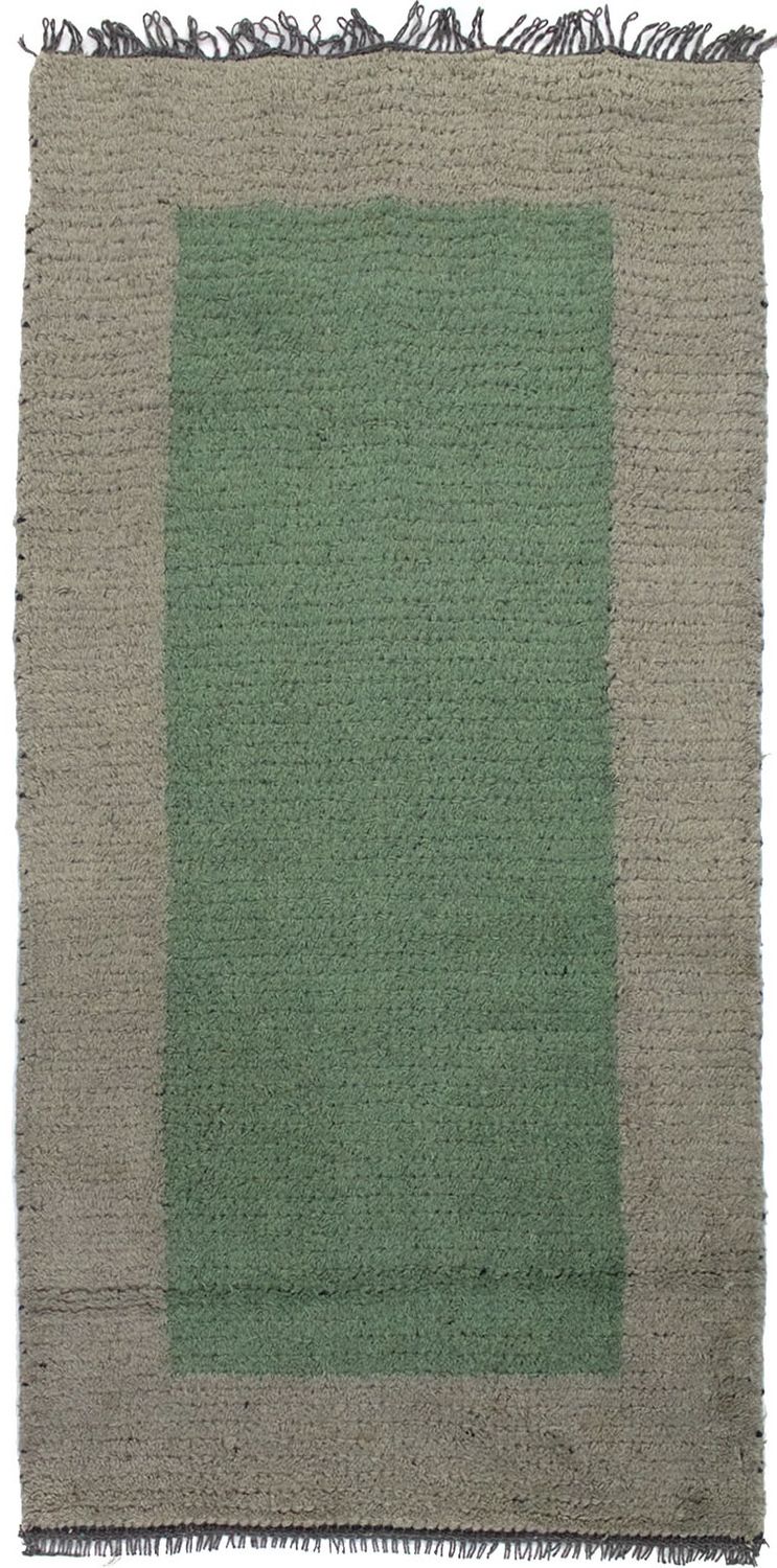 Alfombra de Nepal - 140 x 70 cm - verde