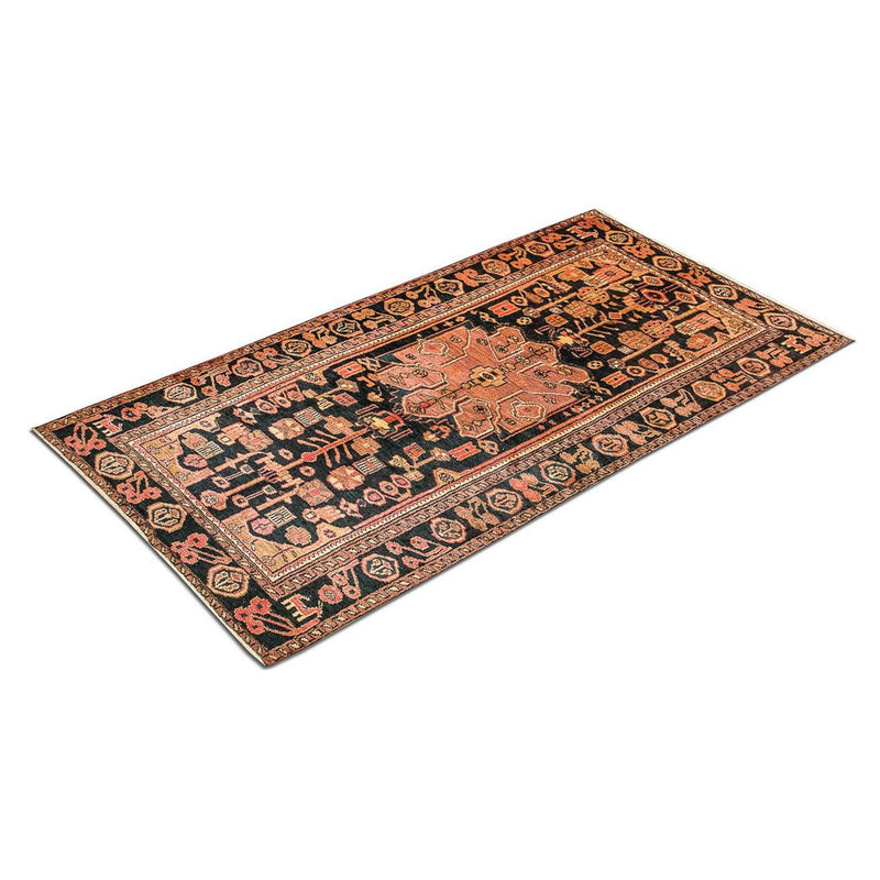 Alfombra persa - Nómada - 300 x 150 cm - azul