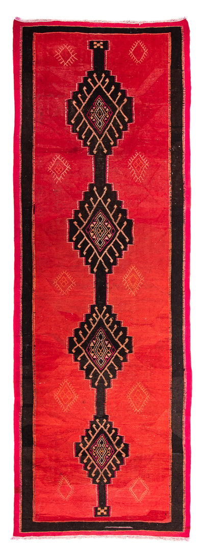 Kilim antiguo Alfombra 145x390cm