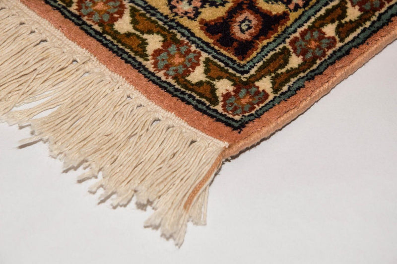 Alfombra de seda - Seda de Cachemira - 184 x 124 cm - multicolor
