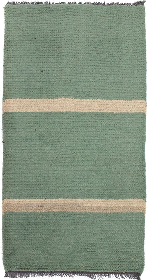 Alfombra de Nepal - 140 x 70 cm - verde