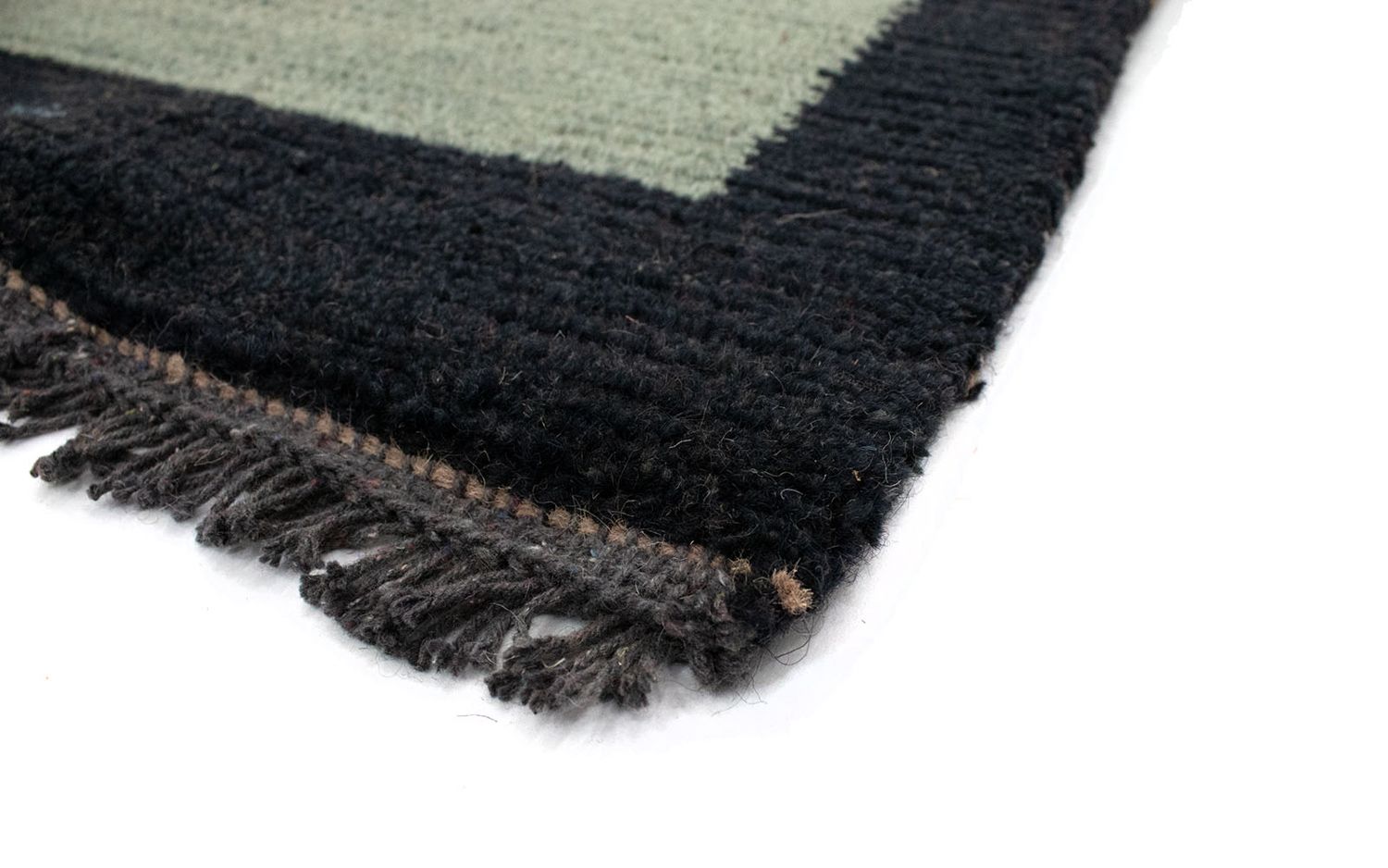 Alfombra de Nepal - 140 x 70 cm - gris