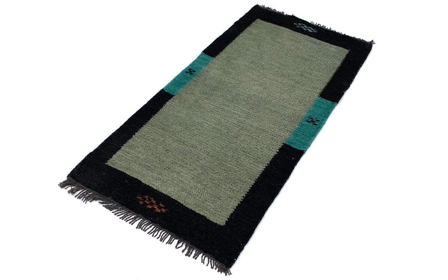 Alfombra de Nepal - 140 x 70 cm - gris