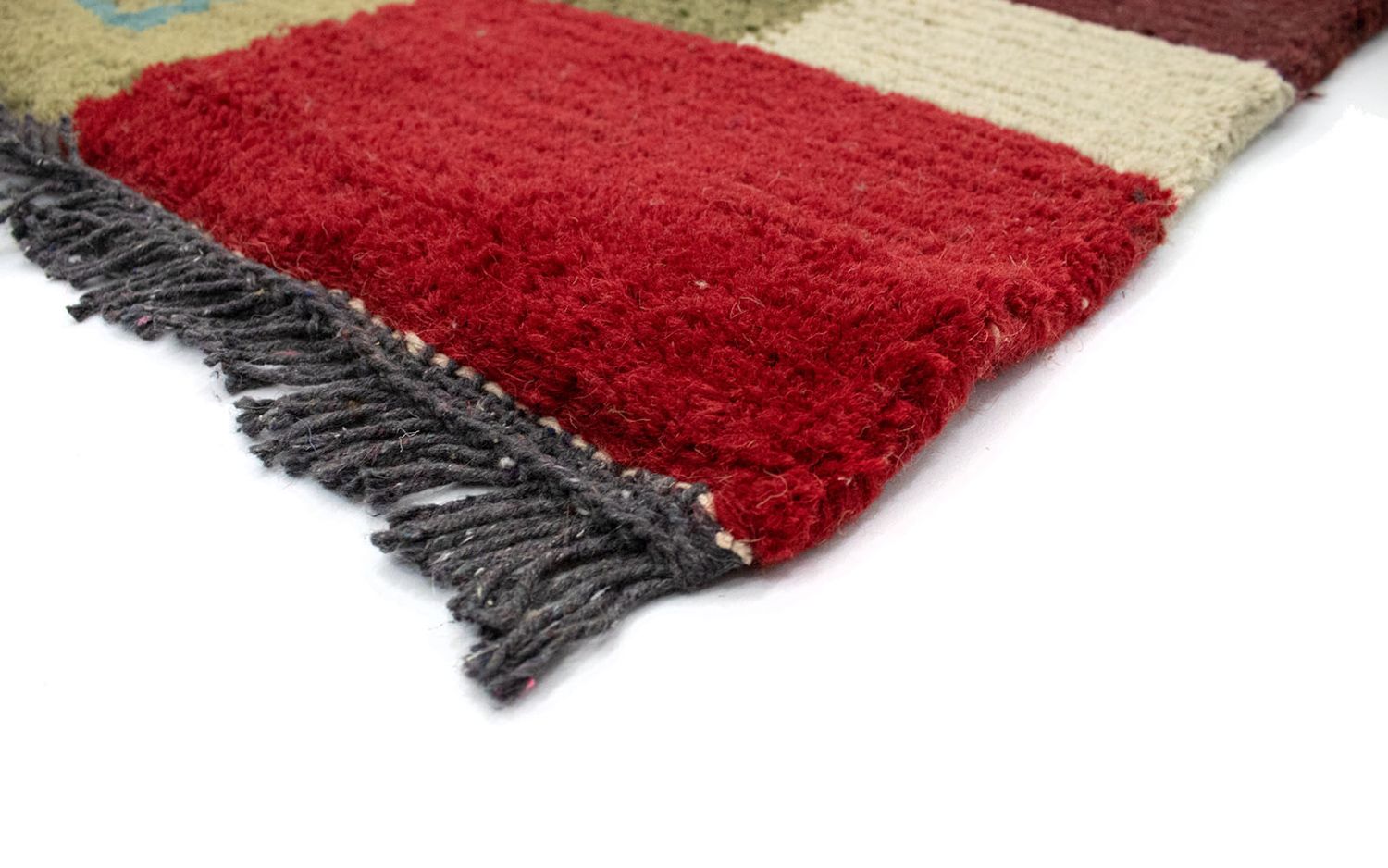 Alfombra de Nepal - 140 x 70 cm - verde