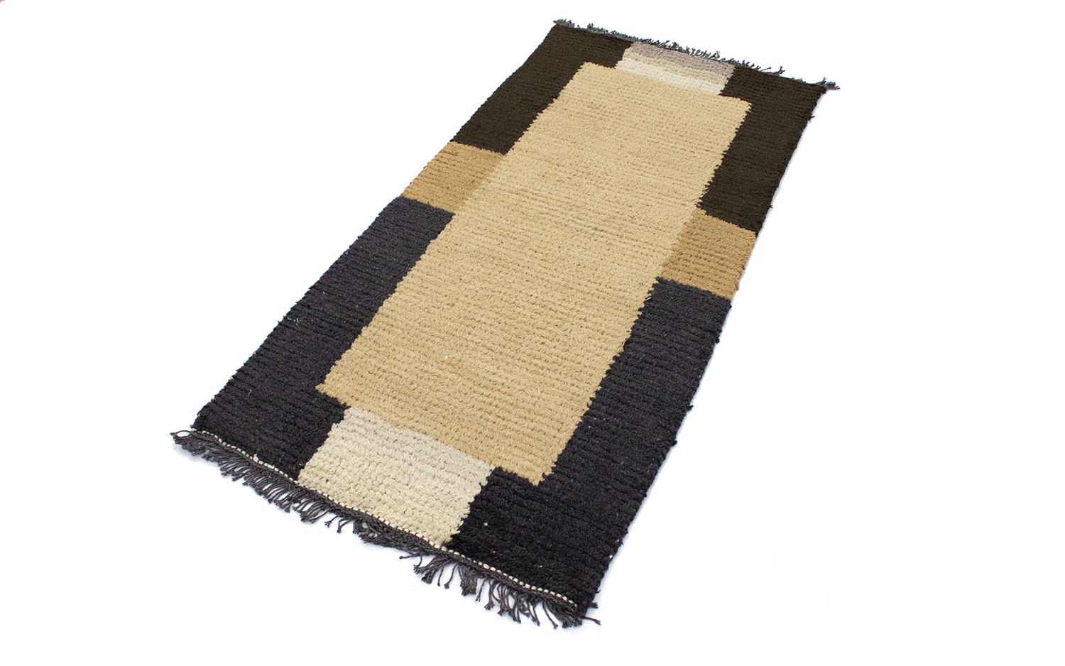Alfombra de Nepal - 140 x 70 cm - beige