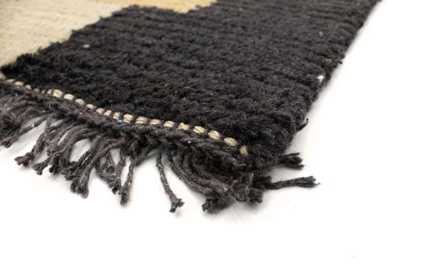 Alfombra de Nepal - 140 x 70 cm - beige