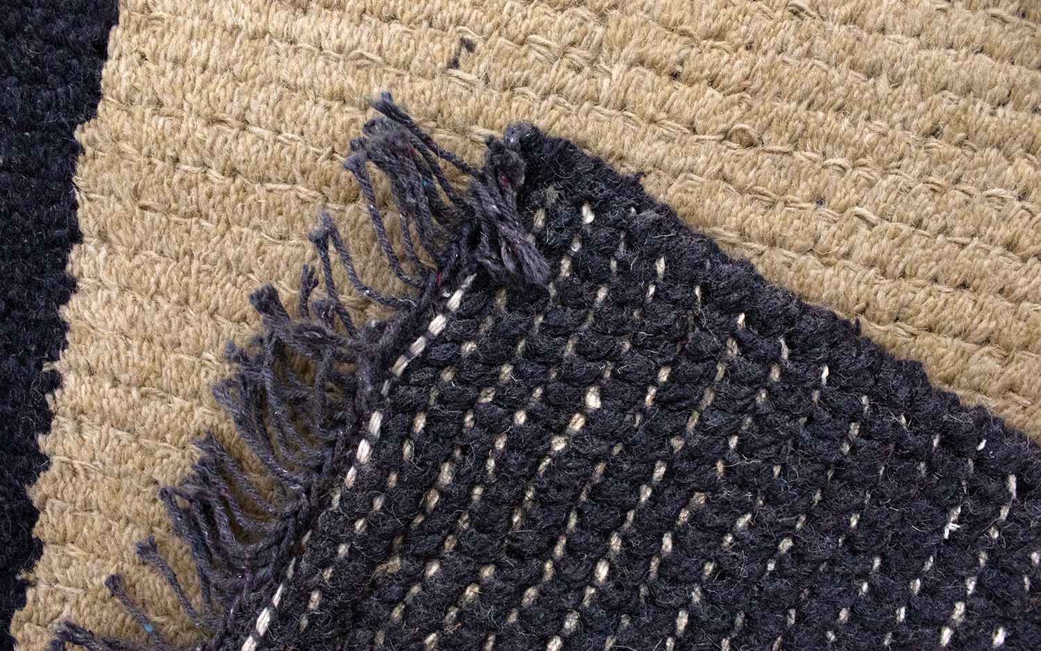 Alfombra de Nepal - 140 x 70 cm - beige