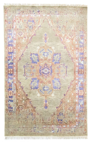 Alfombra de diseño - 243 x 166 cm - verde claro