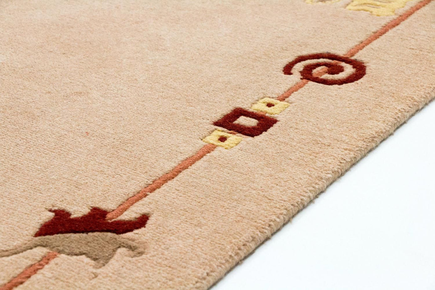 Alfombra de Nepal 180x120cm - Alfombra de lana