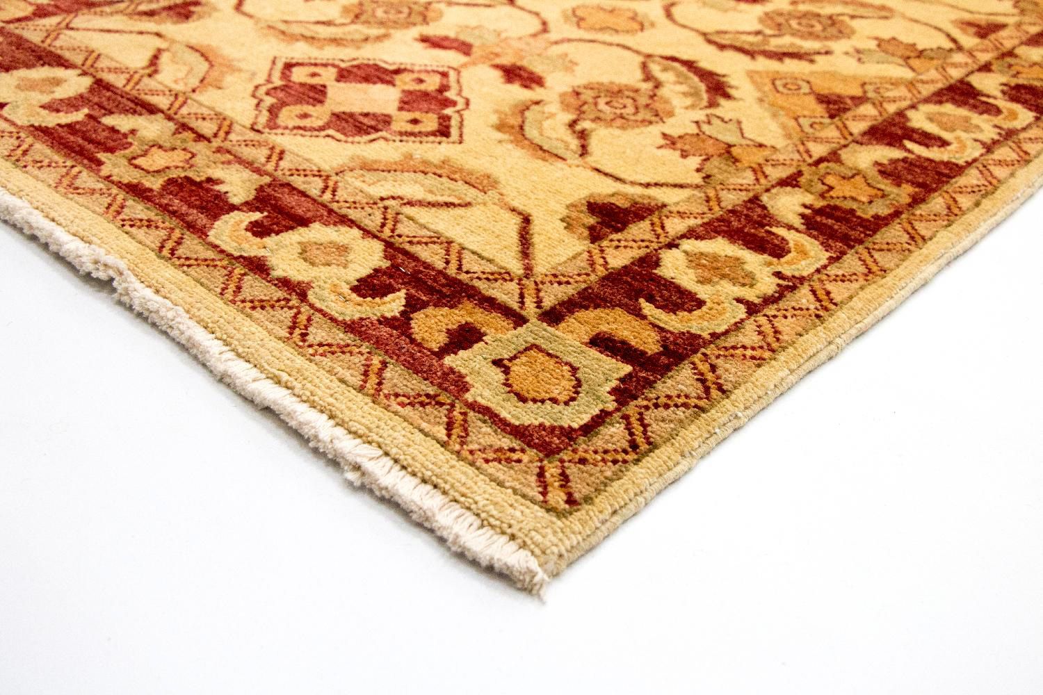 Alfombra de pasillo Alfombra Ziegler - 418 x 87 cm - amarillo