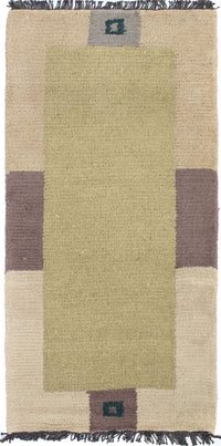 Alfombra de Nepal - 140 x 70 cm - multicolor