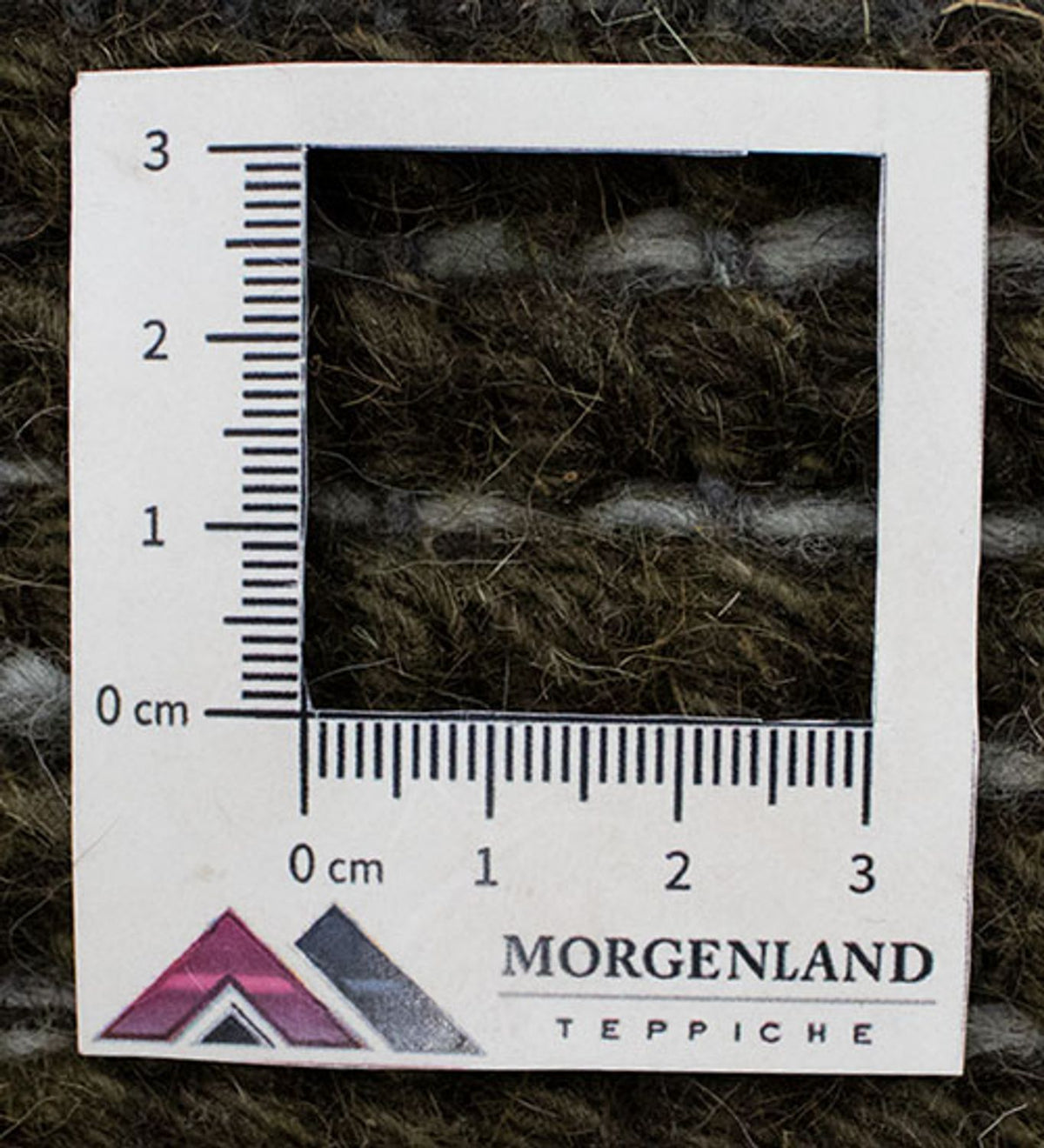 Alfombra de Nepal - 140 x 70 cm - verde oscuro