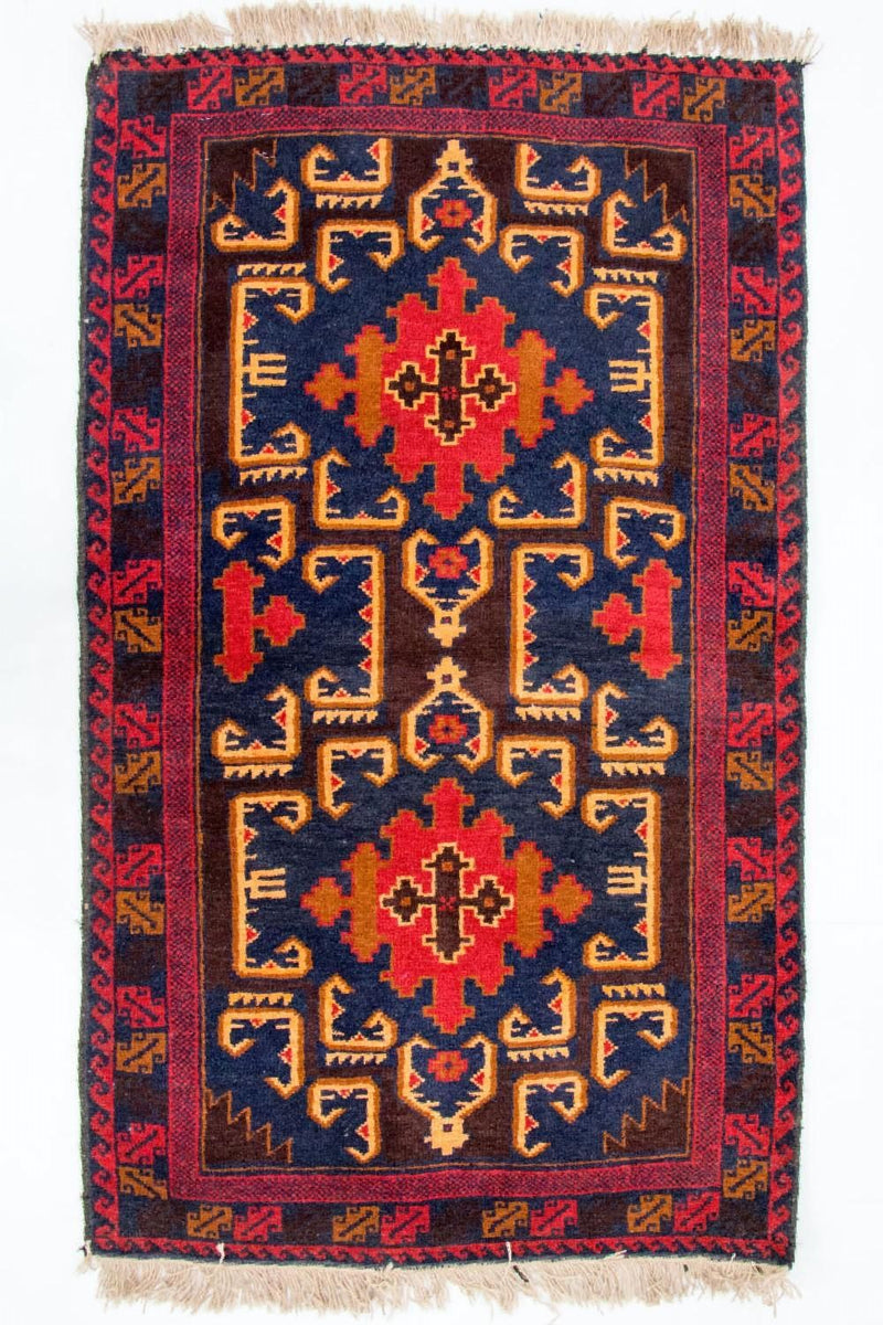 Alfombra Belutsch - 142 x 85 cm - multicolor
