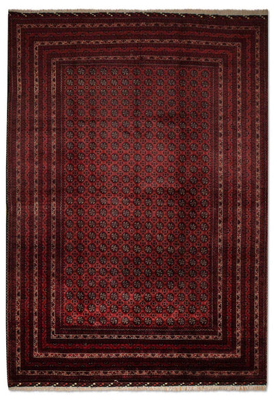 Bukhara Alfombra 195x299cm - Alfombra oriental - rojo