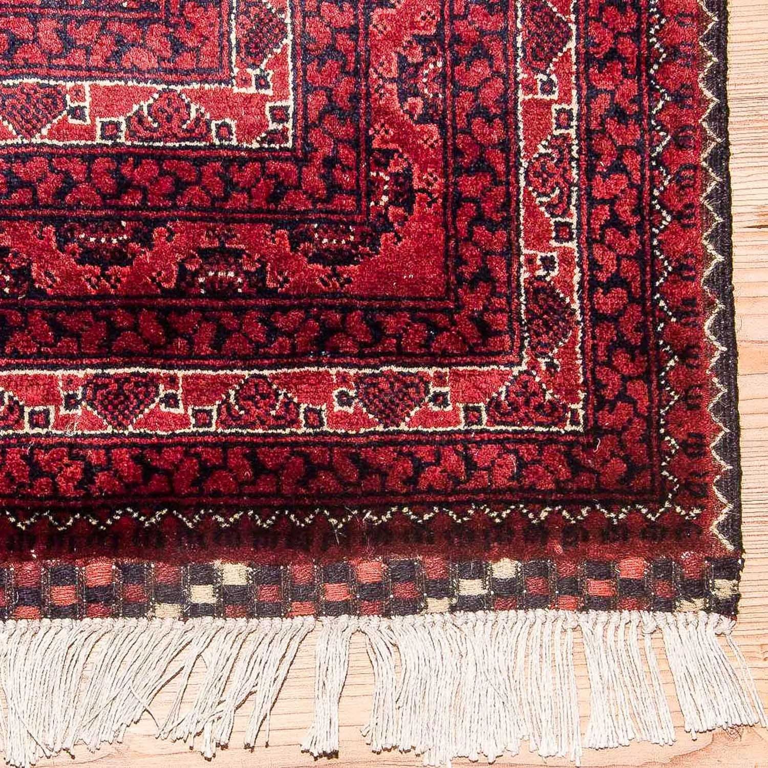 Alfombra afgana - Bukhara - 299 x 195 cm - rojo