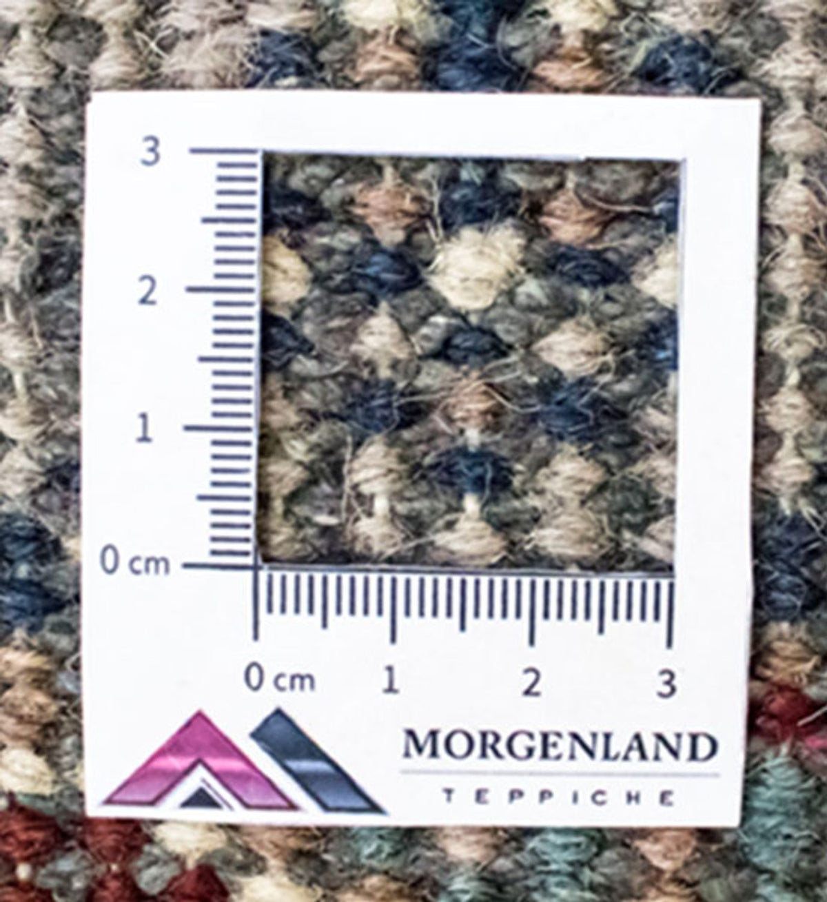 Alfombra oriental - 90 x 60 cm - beige