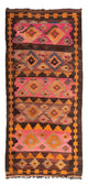 Kilim antiguo Alfombra 120x260cm