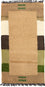 Alfombra de Nepal - 140 x 70 cm - marrón