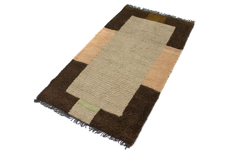 Alfombra de Nepal - 140 x 70 cm - beige