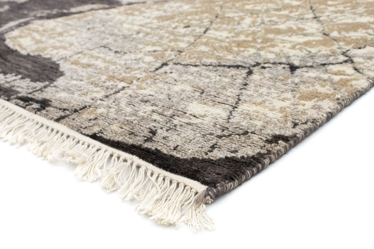 Alfombra de diseño - 236 x 169 cm - beige