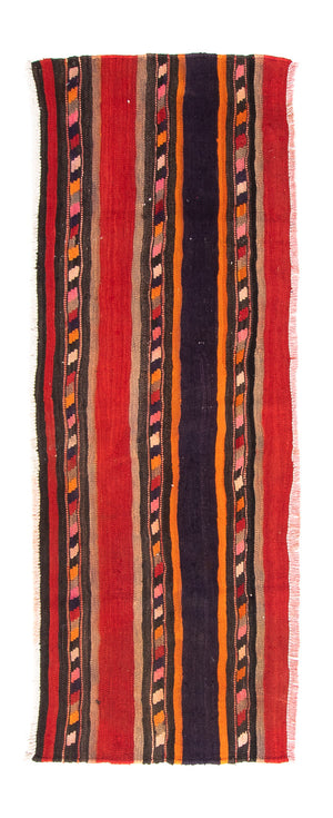 Alfombra de pasillo Alfombra Kelim - Antigua - 210 x 75 cm - multicolor