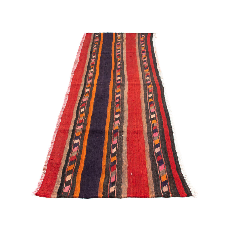 Alfombra de pasillo Alfombra Kelim - Antigua - 210 x 75 cm - multicolor