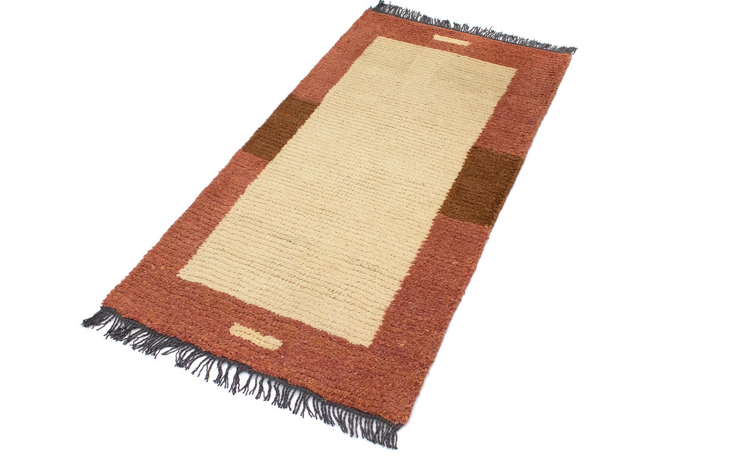 Alfombra de Nepal - 140 x 70 cm - beige